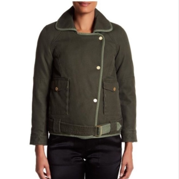 Zadig & Voltaire Kawa Padded Moto Jacket - Picture 3 of 16